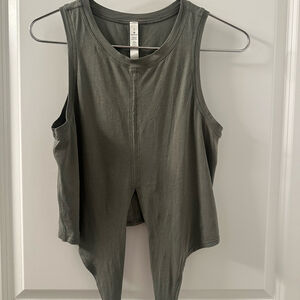 Lululemon Time to Restore Tank | Grey Sage | 4